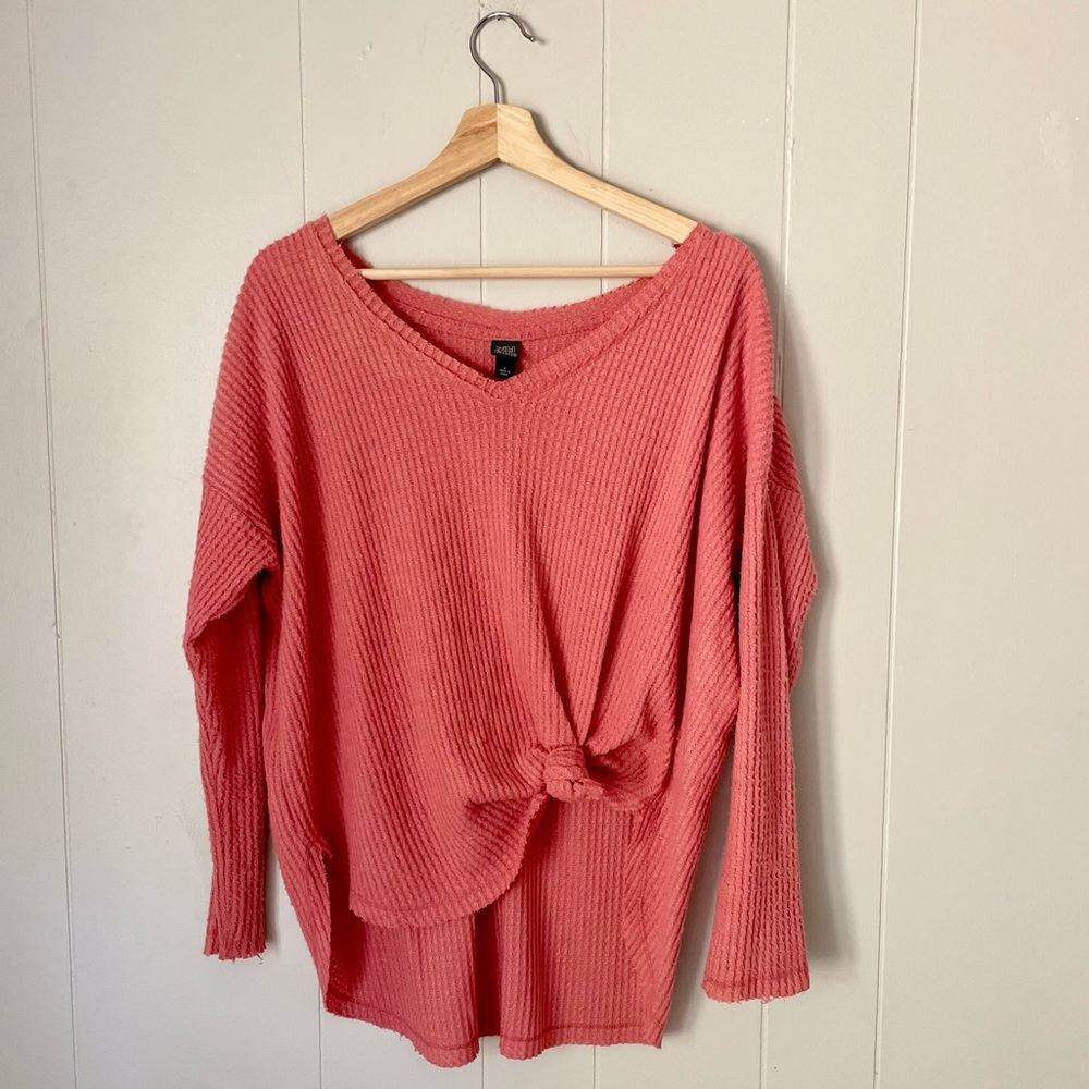 Wild fable pink sweater